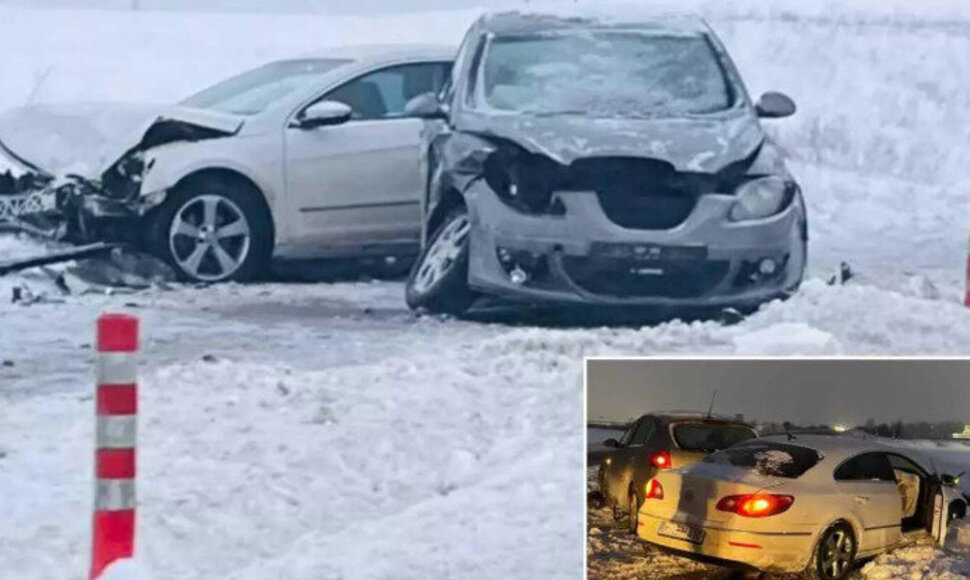 Avarija Klaipėdos rajone