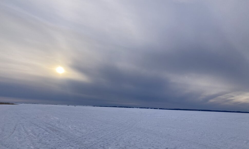 Kuršių marių ledas
