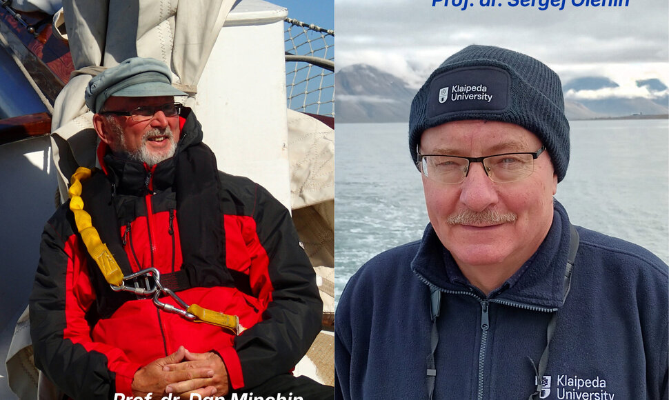 Prof. dr. Dan Minchin ir prof. dr. Sergej Olenin