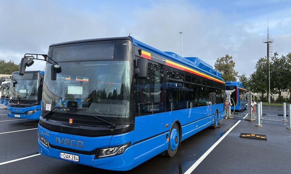 Naujieji autobusai Klaipėdoje