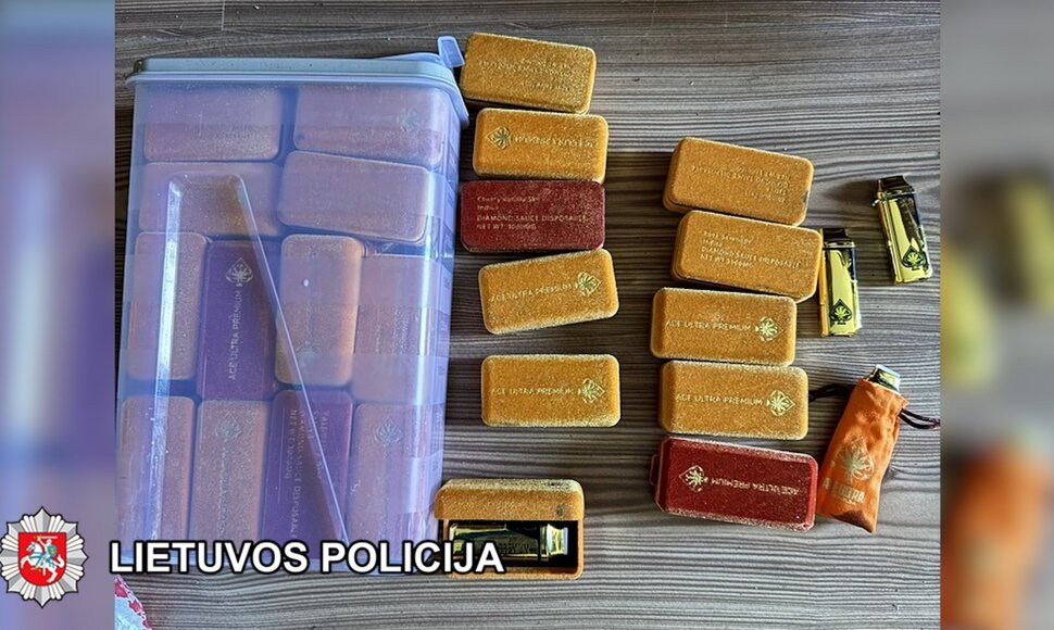 Klaipėdos kriminalistai atlieka didelės apimties tyrimą dėl narkotinių ir psichotropinių medžiagų platinimo