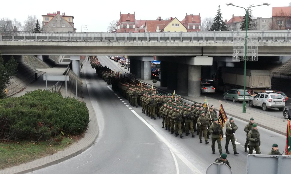 Karinis paradas Klaipėdoje 