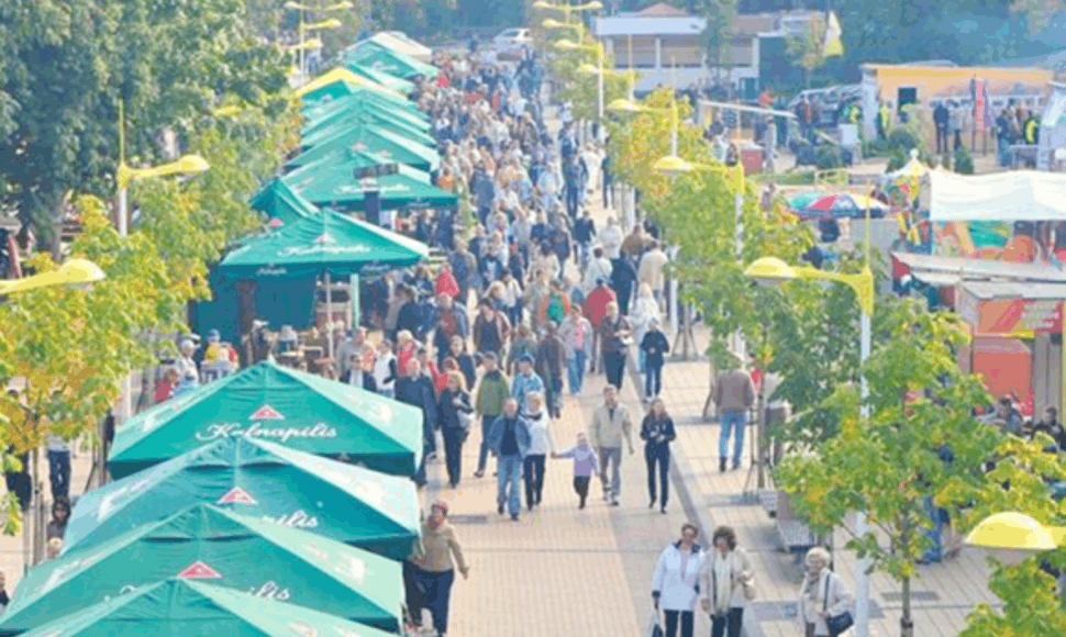 Rugsėjo pabaigoje Basanavičiaus gatvėje nusidrieks tūkstantis stalų.