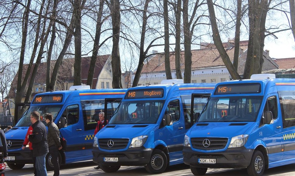 Nauji maršrutiniai taksi Klaipėdoje