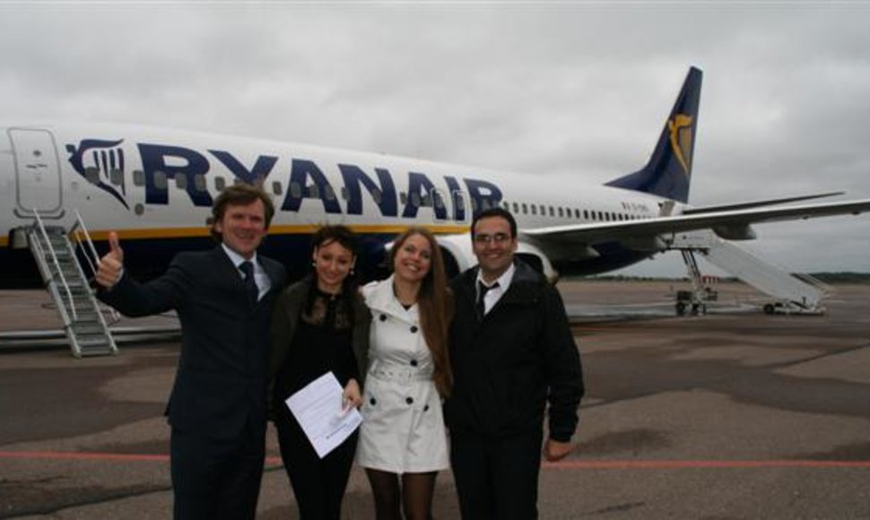 „Ryanair” Kaune pervežė jau 2 milijonus keleivių.