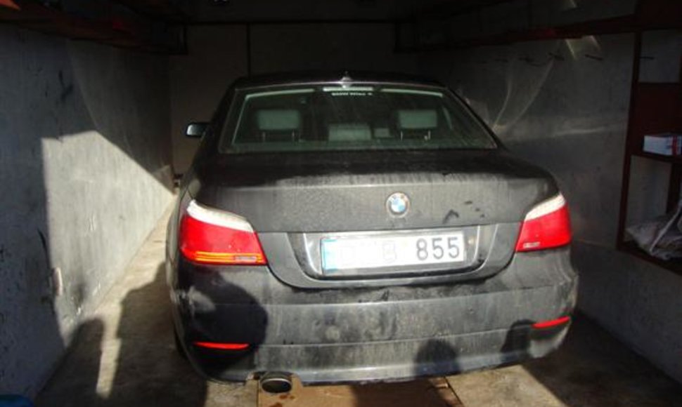 Austrijoje vogtas BMW buvo rastas viename iš Aukštųjų Šančių garažų.