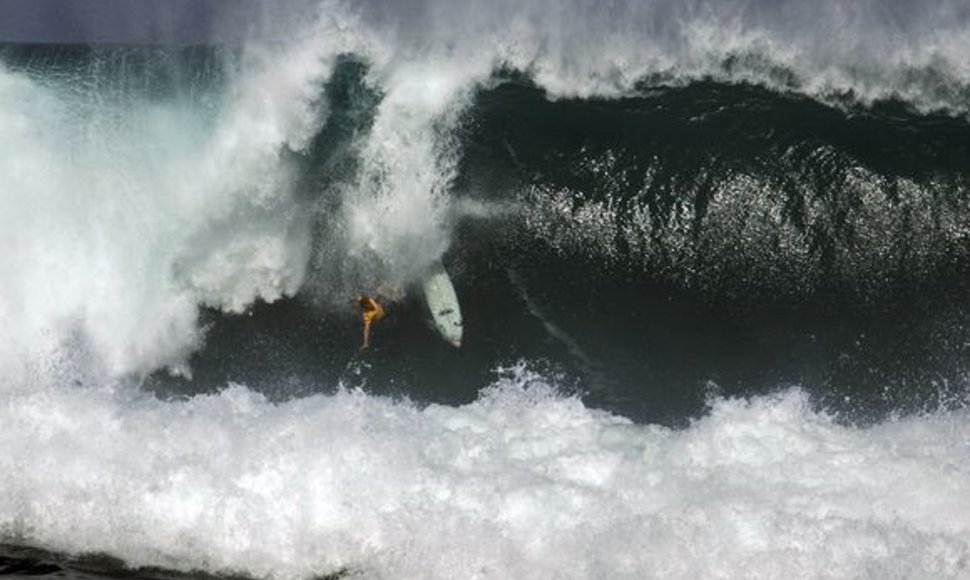 Milžiniškos bangos – rojus bangletininkams