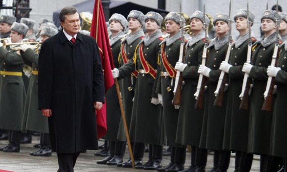 Ukrainos prezidentas Viktoras Janukovyčius