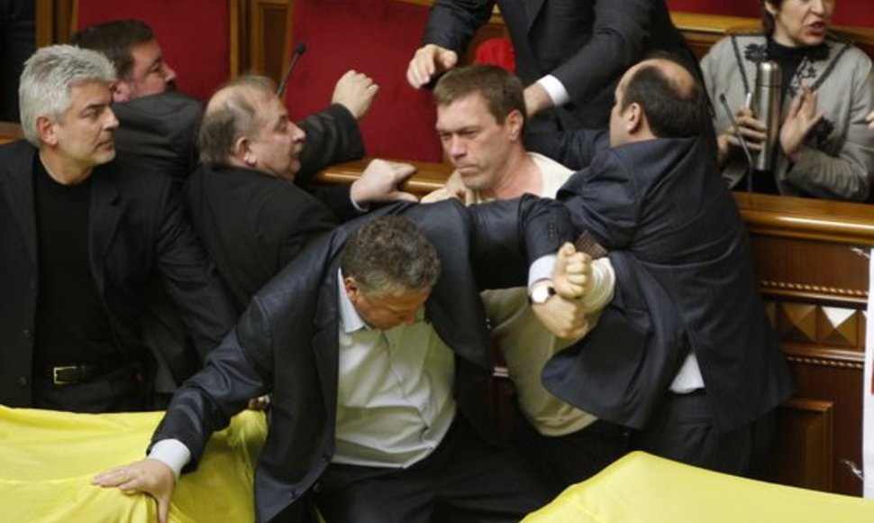 Ukrainos parlamento posėdis