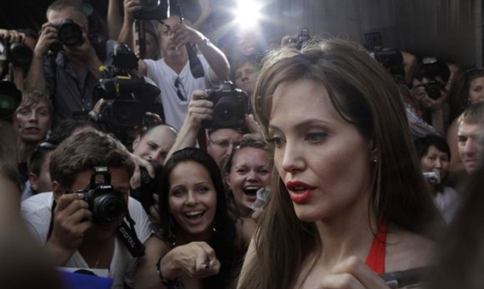 Angelina Jolie Maskvoje