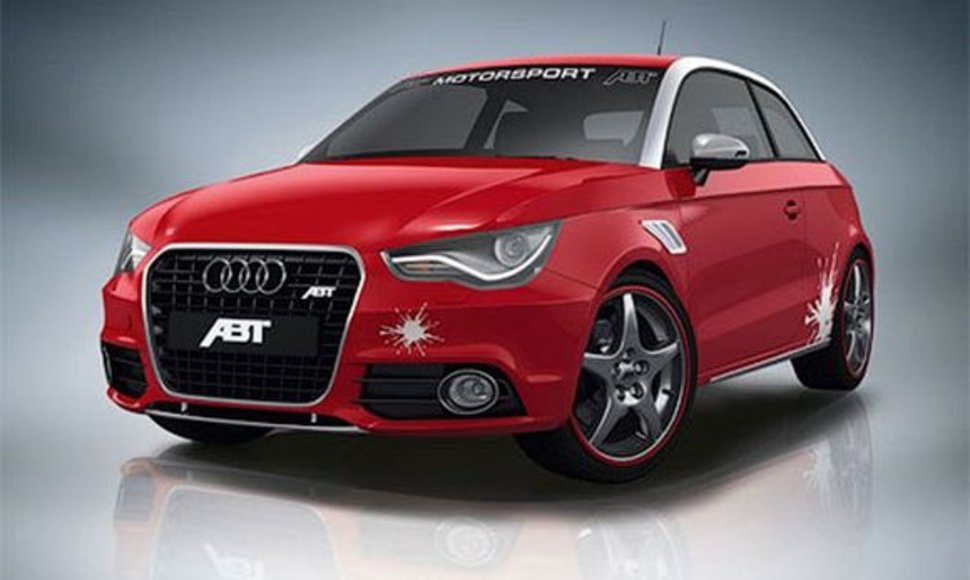 ABT paruošė sportinį paketą „Audi A1“