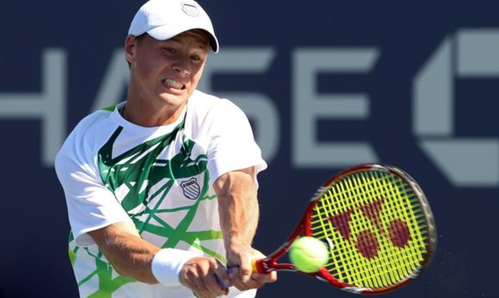 Ričardas Berankis įveikė Ryaną Sweetingą