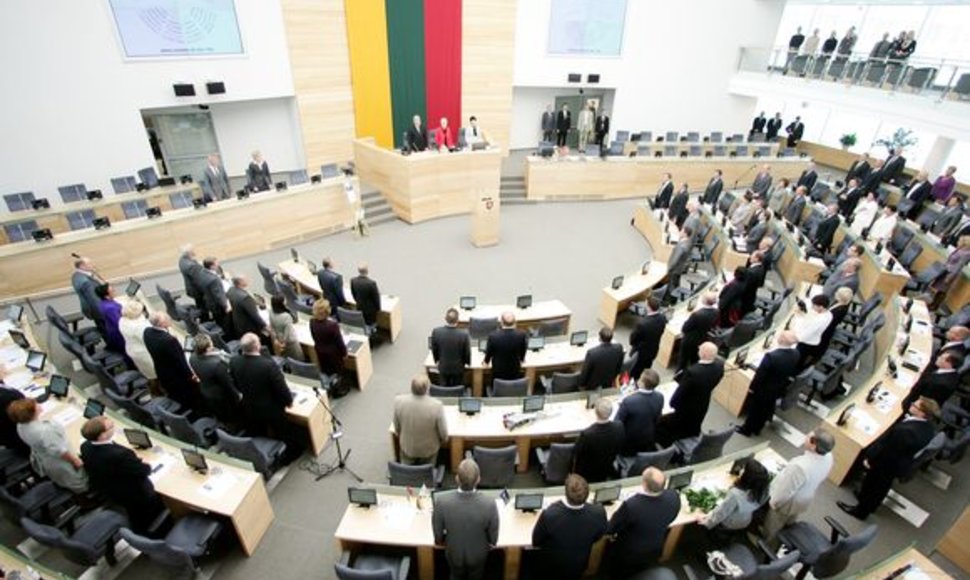 Pirmasis Seimo rudens sesijos plenarinis posėdis