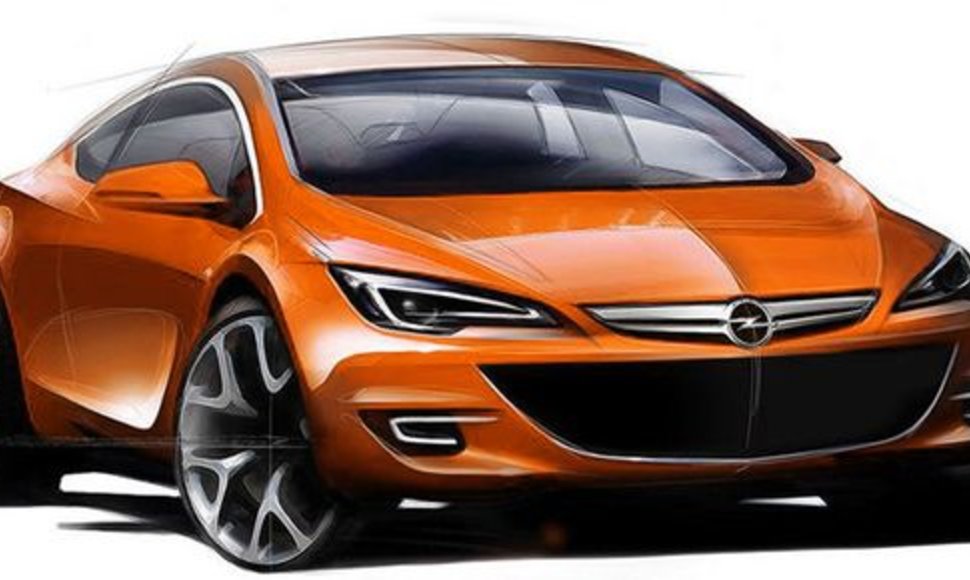 „Opel“ eskizas