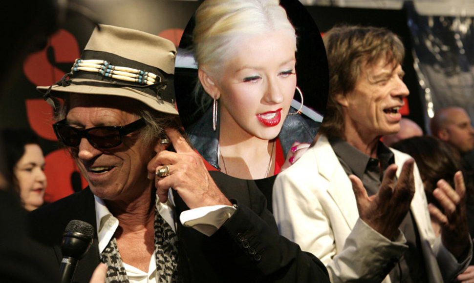 Foto naujienai: Rolling Stones būgnininkas nepažino Christinos Aguileros
