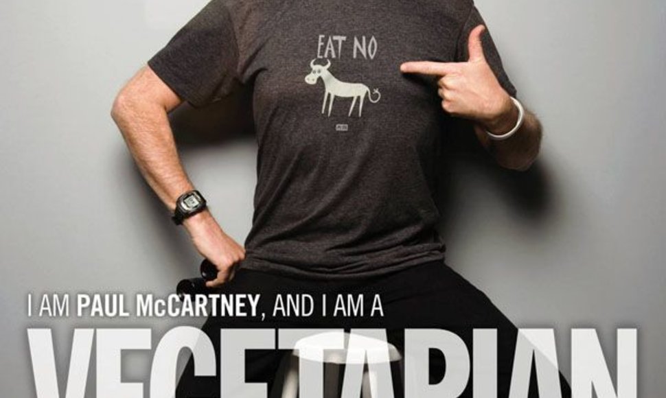 Foto naujienai: Paulas McCartney nori, kad visi pasaulyje taptų vegetarais