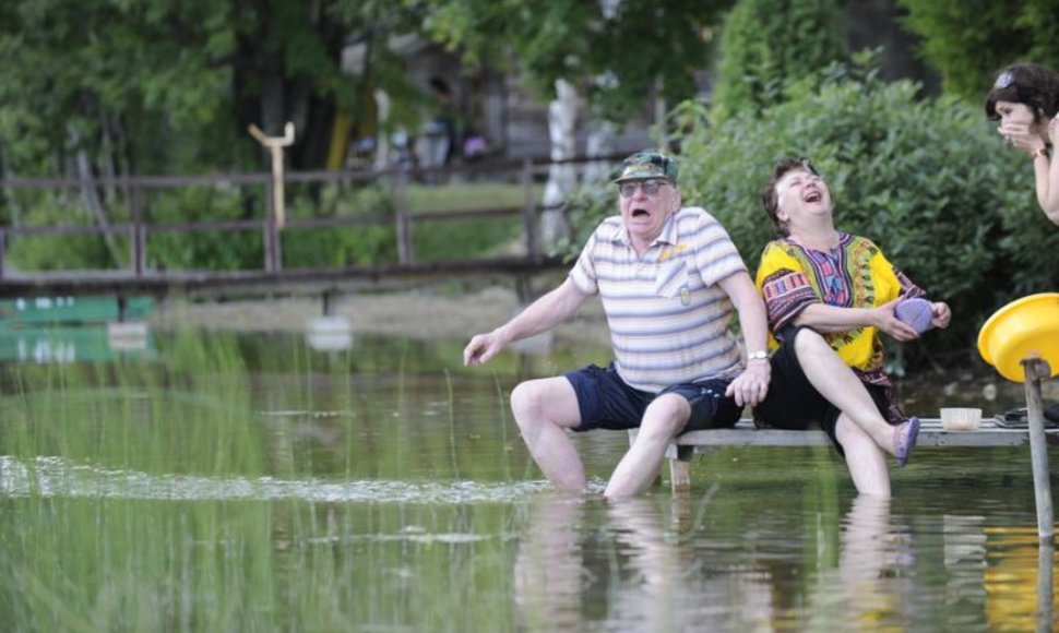 Foto naujienai: Vytautas Tomkus ir Lilija Mulevičiūtė: neįsivaizduojame gyvenimo be Šuminų 