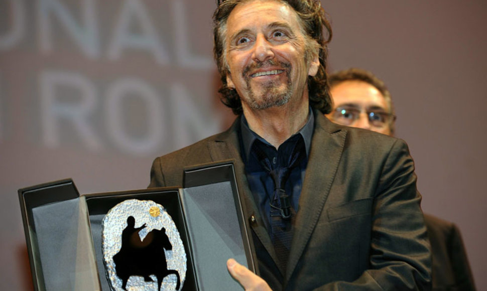 Foto naujienai: Alas Pacino atidarė Romos kino festivalį