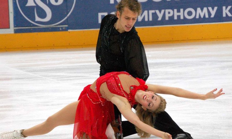 Foto naujienai: Europos dailiojo čiuožimo čempionate - Lietuvos atstovai