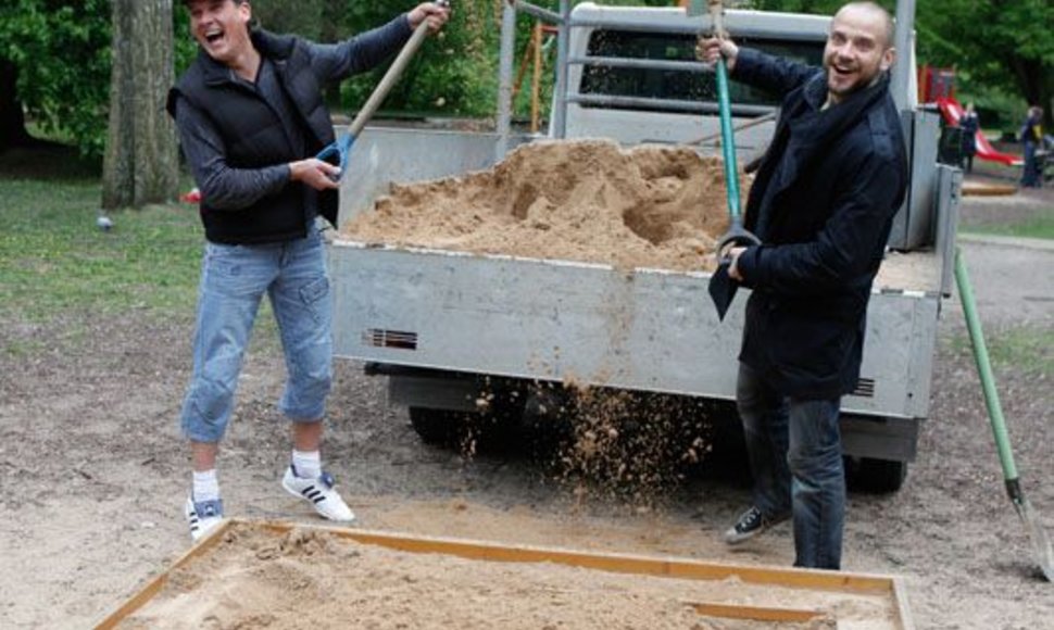 Foto naujienai: Už švarią smėlio dėžę!