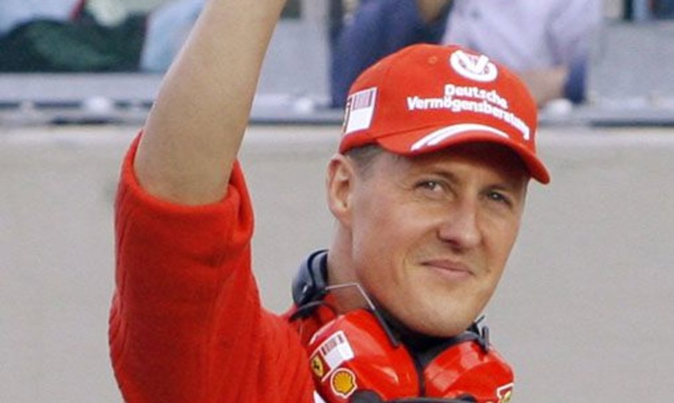 Michaelis Schumacheris. Ko bijo bebaimis Šumis?