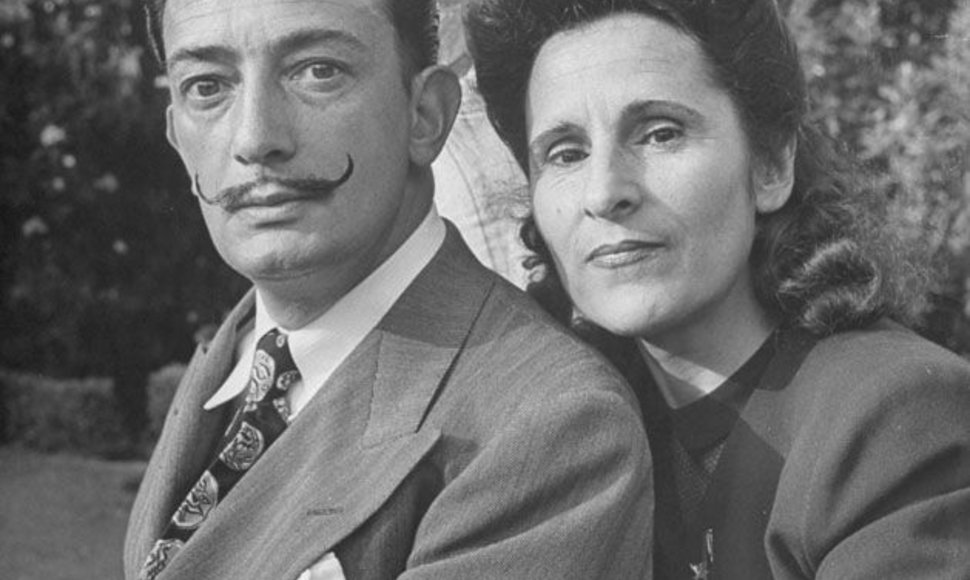Foto naujienai: Salvadoras Dali (1904–1989) ir Gala (1894–1982): mudu niekada nesiskirsime