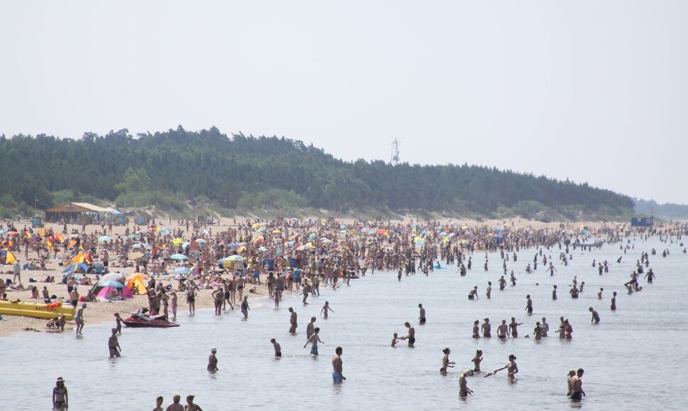 Palanga sulaukė vasarotojų antplūdžio