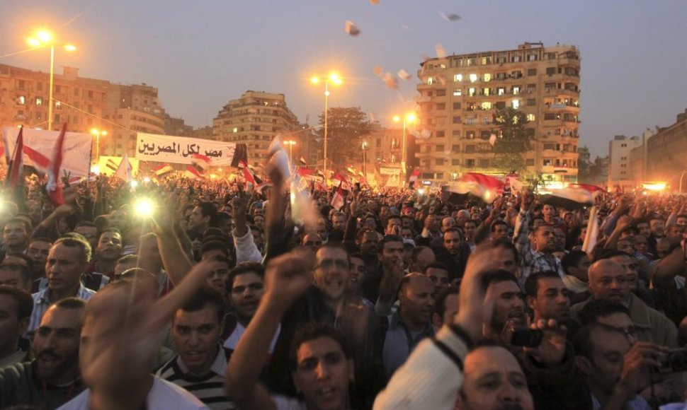Demonstracijos Kaire