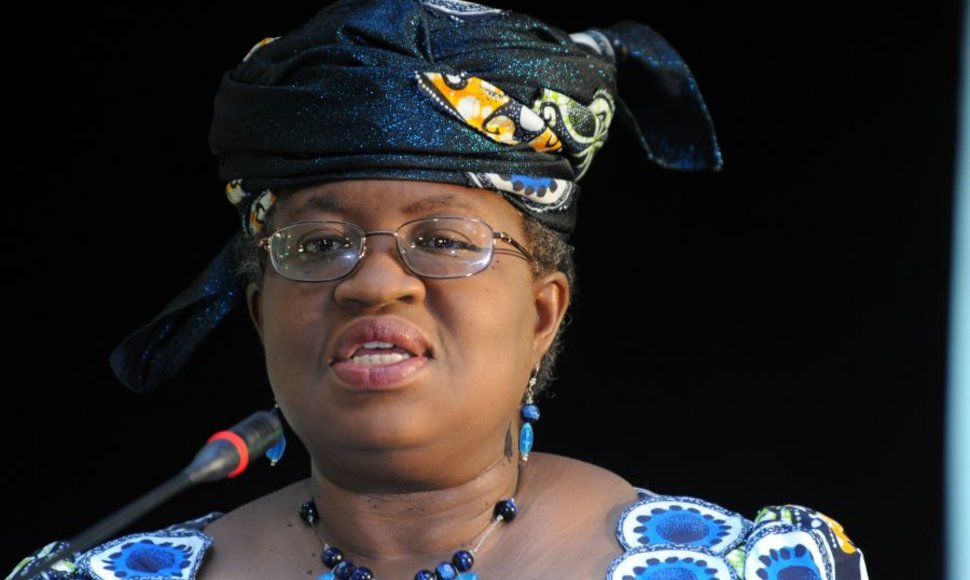 Nigerijos finansų ministrė Ngozi Okonjo-Iweala