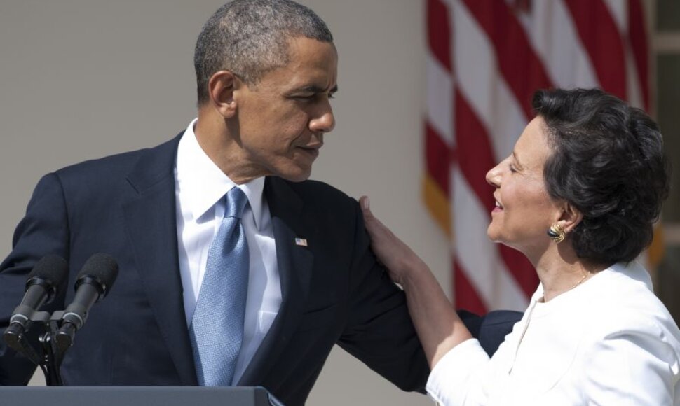 Barackas Obama ir Penny Pritzker
