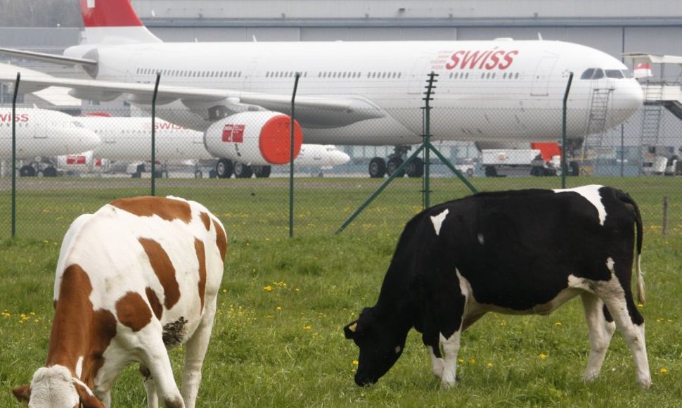 „Swiss International Airlines“ lėktuvas