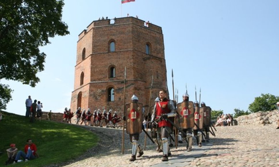 Nuo Gedimino pilies kariai iškeliavo į Griunvaldo lauką Lenkijoje.