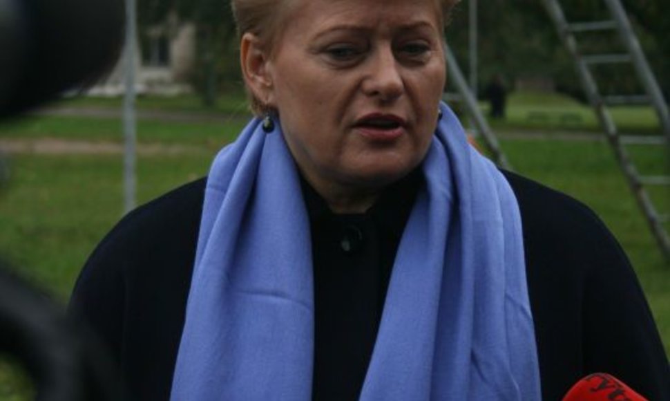 Dalia Grybauskaite Klaipėdoje