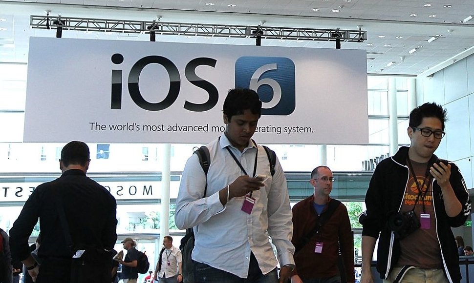 „Apple“ išleidžia mobiliąją operacinę sistemą „iOS 6“