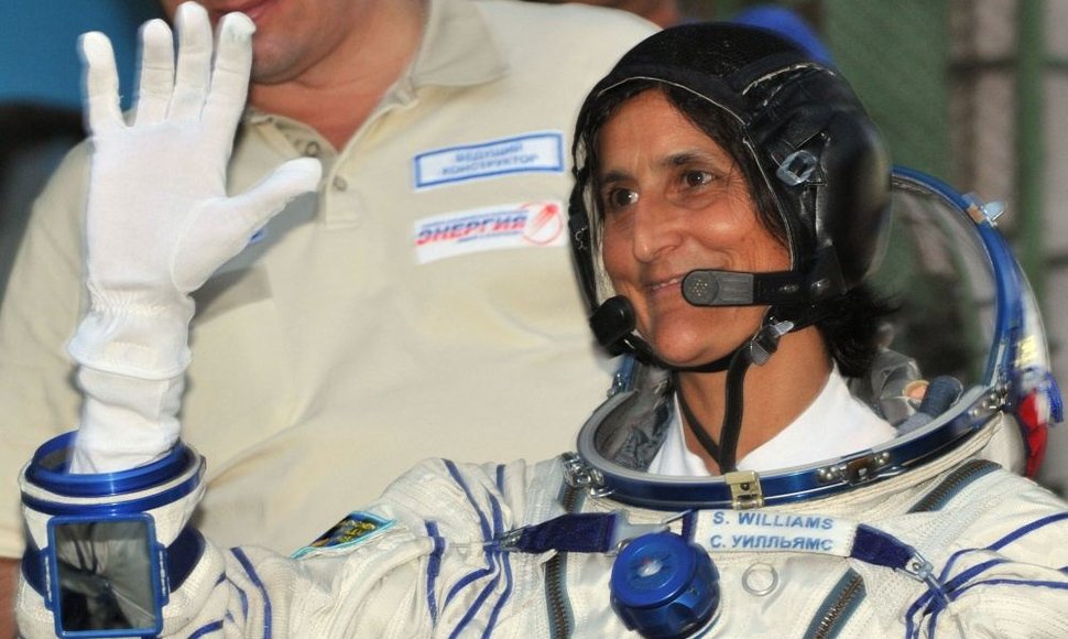 Astronautė Sunita Williams.