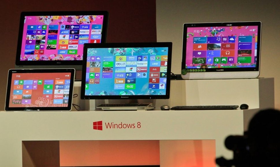 „Windows 8“ kompiuteriai