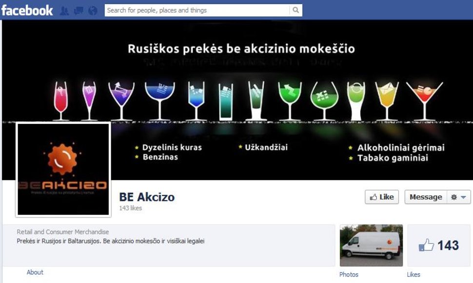 „Facebook“ grupė, žadanti prekiauti degalais, alkoholiu ir cigaretėmis iš Rusijos ir Baltarusijos išvengiant akcizo mokesčių, sulaukė VMI dėmesio.