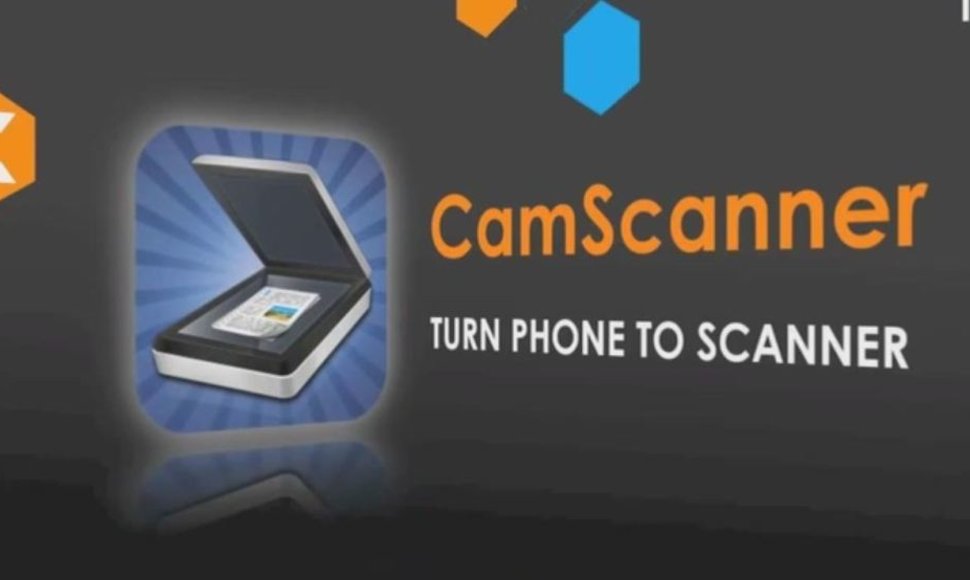 Mobilioji aplikacija „CamScanner“