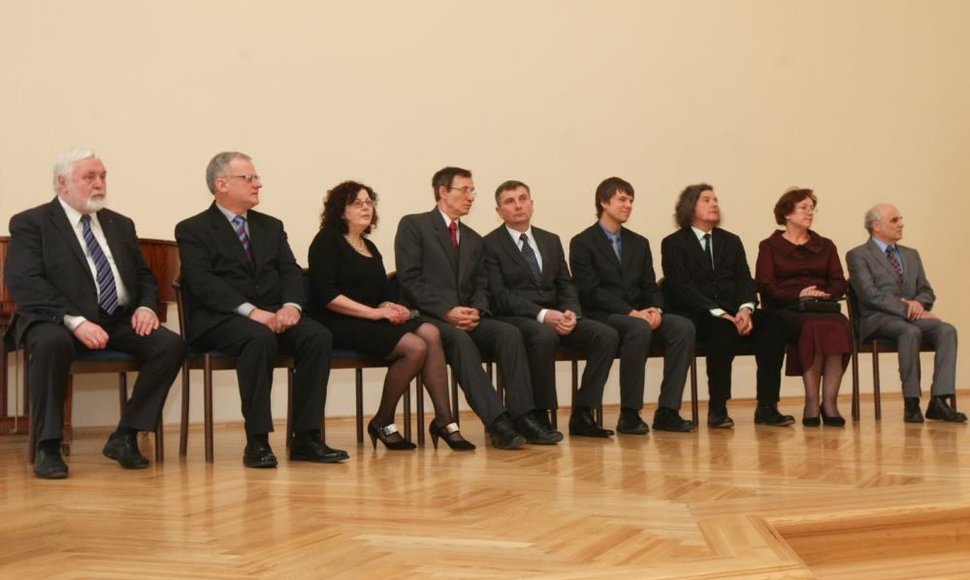  Lietuvos mokslo premijų laureatų apdovanojimų ceremonija