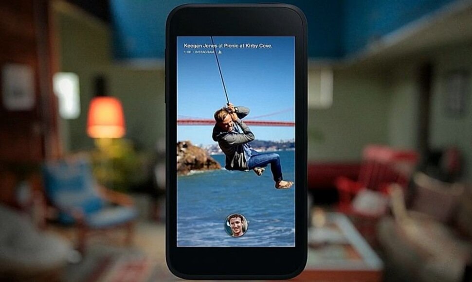 „Facebook Home“ aplinka