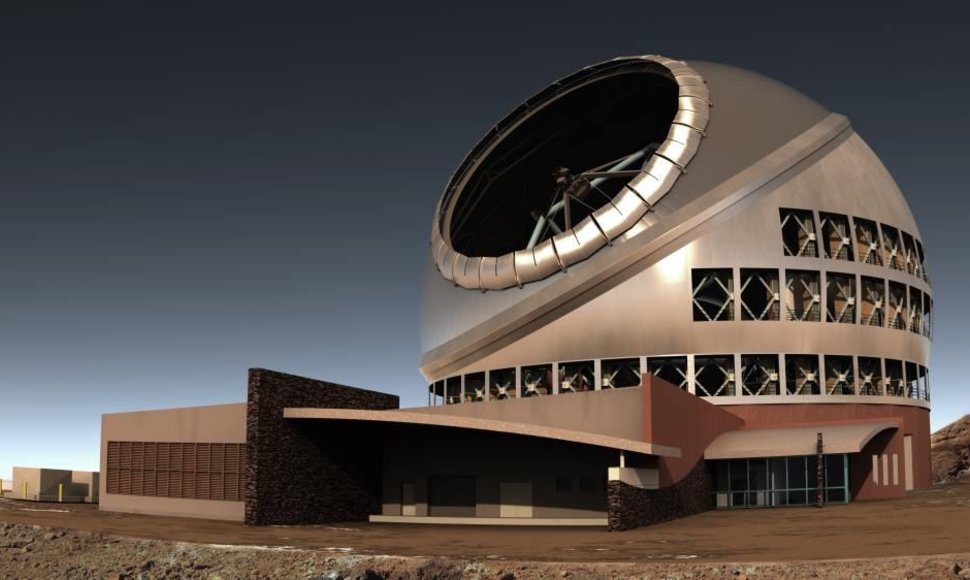 Didžiausias pasaulyje optinis teleskopas „Thirty Meter Telescope“