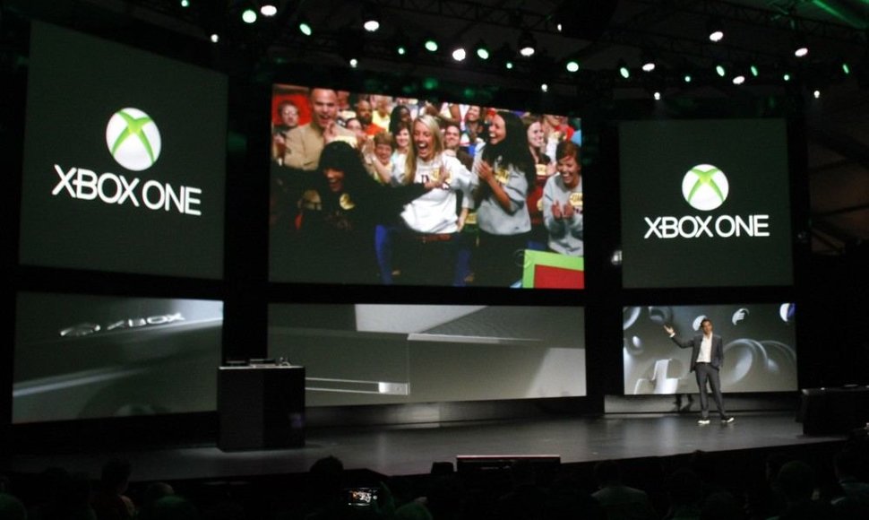 „Microsoft“ pristatė žaidimų konsolę „Xbox One“