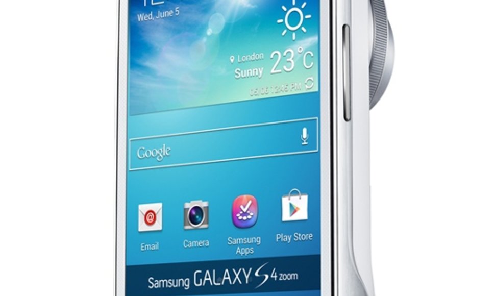 Išmaniojo telefono ir fotoaparato hibridas „Galaxy S4 Zoom“