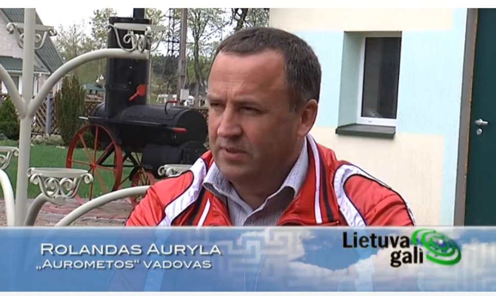 „Aurometos“ vadovas Rolandas Auryla