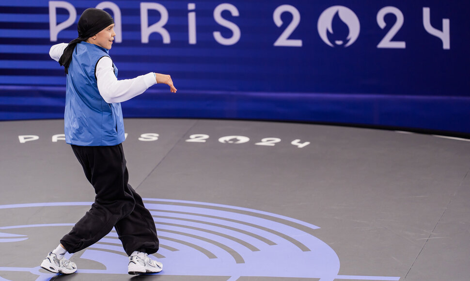 Dominika Banevič-Bgirl Nicka debiutavo Paryžiaus olimpiadoje