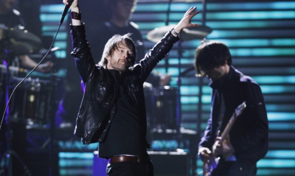 „Radiohead“ su lyderiu Thomu Yorke‘u priešakyje
