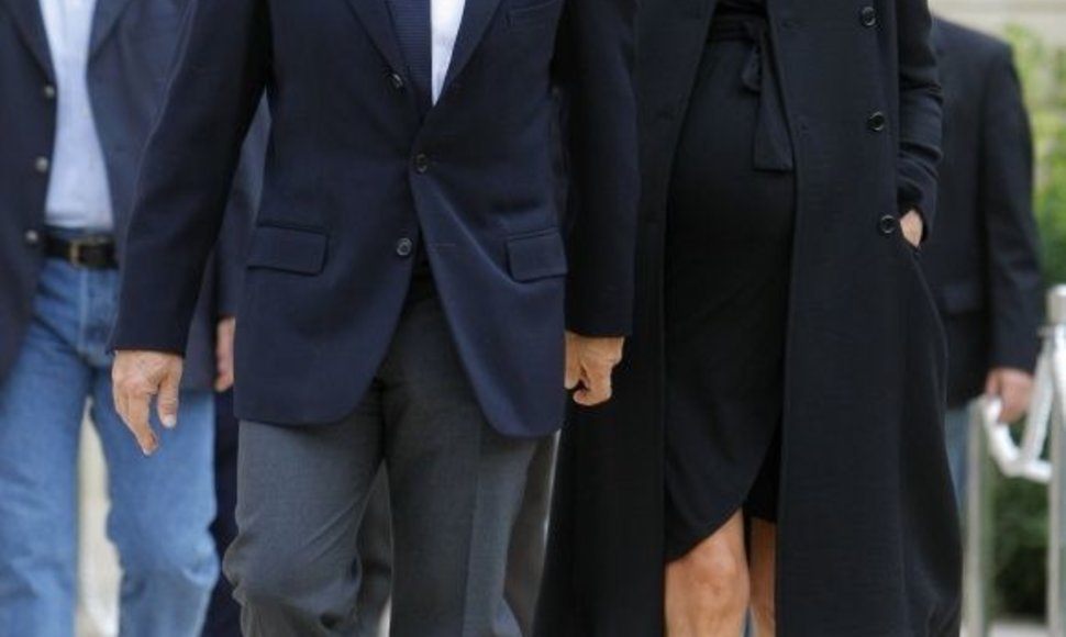 Nicolas Sarkozy ir Carla Bruni-Sarkozy