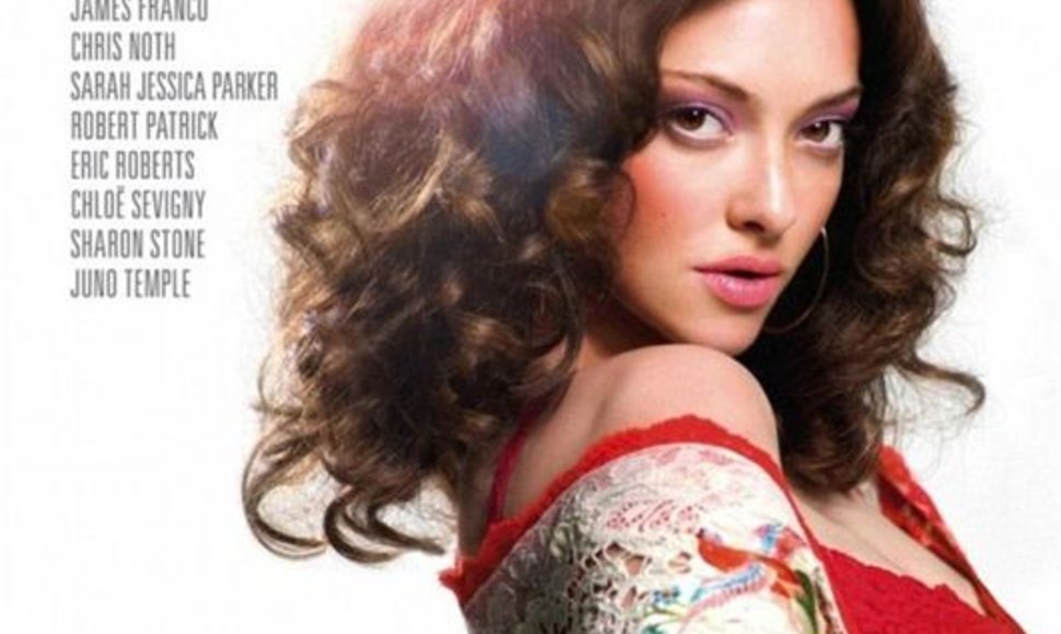 Amanda Seyfried filme „Lovelace“ vaidina pornožvaigždę Lindą Lovelace 