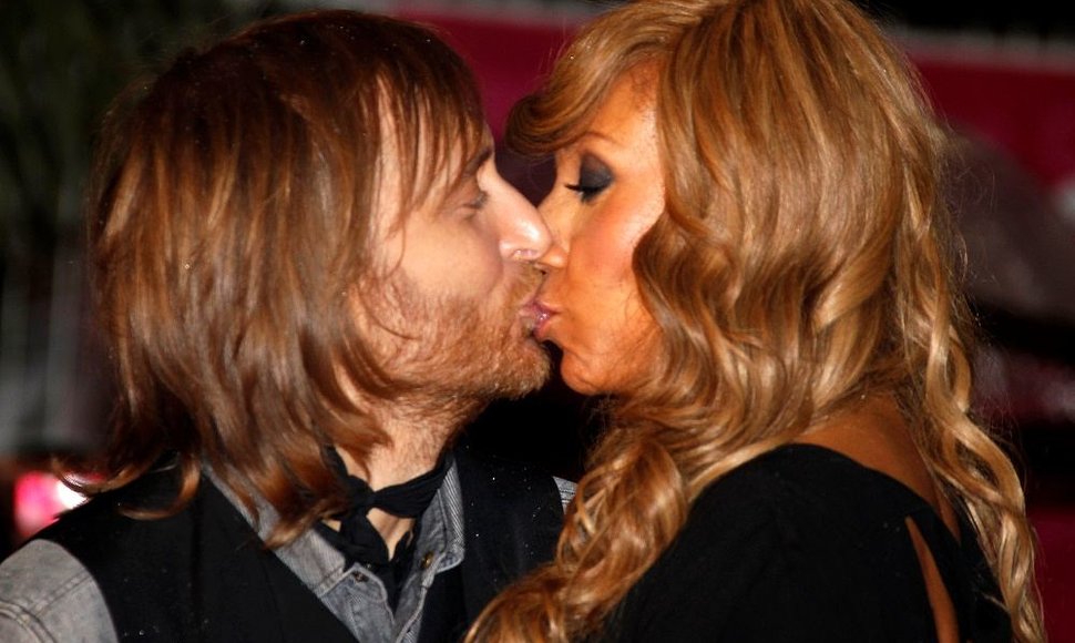 Davidas Guetta su žmona Cathy
