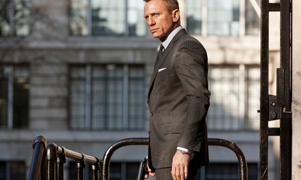 Džeimsą Bondą vaidinantis Danielis Craigas